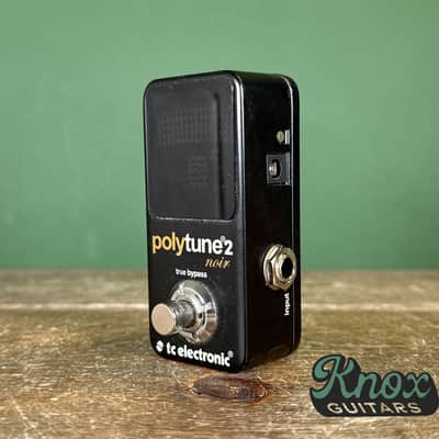 TC Electronic PolyTune 2 Noir Tuning Pedal | Reverb