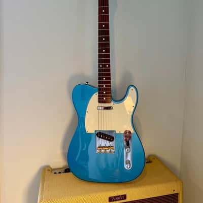 Fender Traditional II ’60s Telecaster MIJ (2020) - Lake Placid Blue - Upgraded Saddles, All Original Parts Included image 1