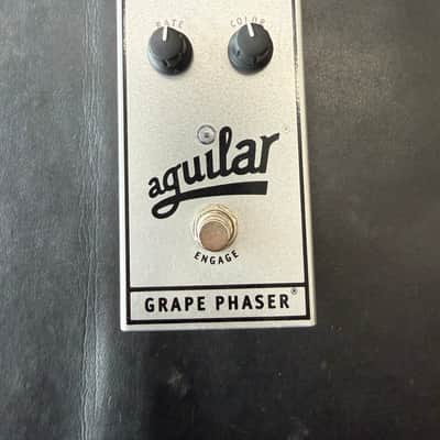 Aguilar Grape Bass Phaser Pedal Silver 25th Anniversary Edition 2020 - Pre owned image 1
