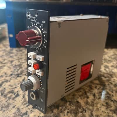 Heritage Audio 73JR II 500 Series Microphone Preamp Module 2020 - 2021 - RAF Blue Grey image 2