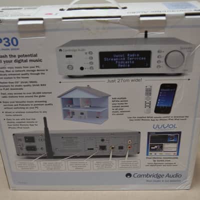 Cambridge Audio NP-30 Network Audio Player * Apple iPad Mini * Box * Manual * Remote image 2