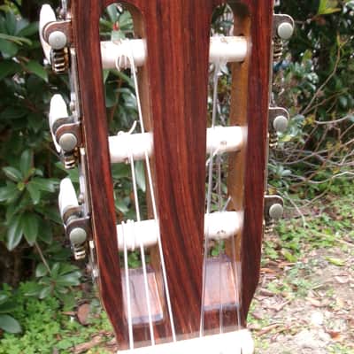 1980 Kazuo Yairi YC-30 AMAZING RAMIREZ STYLE Classical Concert Guitar+Hard Case plus more extras image 6