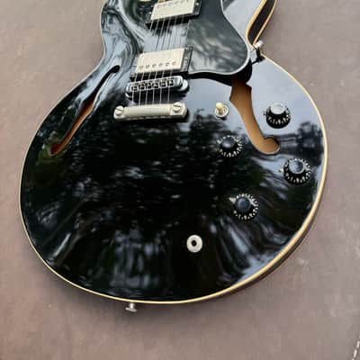 1982 Gibson ES-335 Dot - Ebony - SUPER CLEAN - collector grade with hang tags image 9