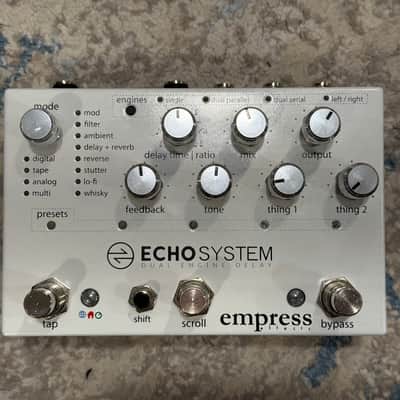 Empress Echosystem Dual Engine Delay 2010s - White image 1
