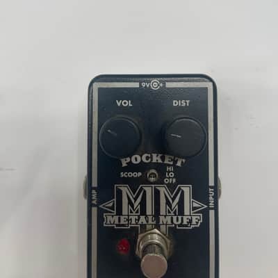 Electro Harmonix Nano Pocket Metal Muff Distortion Guitar Effect Pedal image 2