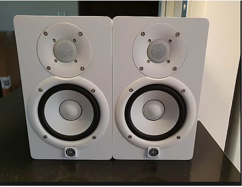 Yamaha HS5 5" Powered Studio Monitor (Pair) White HS5W HS-5W image 1
