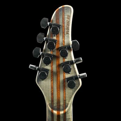 Mayones Regius 7, Transparent Natural Black Burst image 6