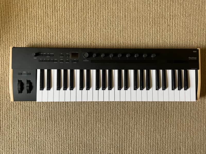 Korg Keystage 49-Key MIDI Controller 2024 - Present - Black image 1