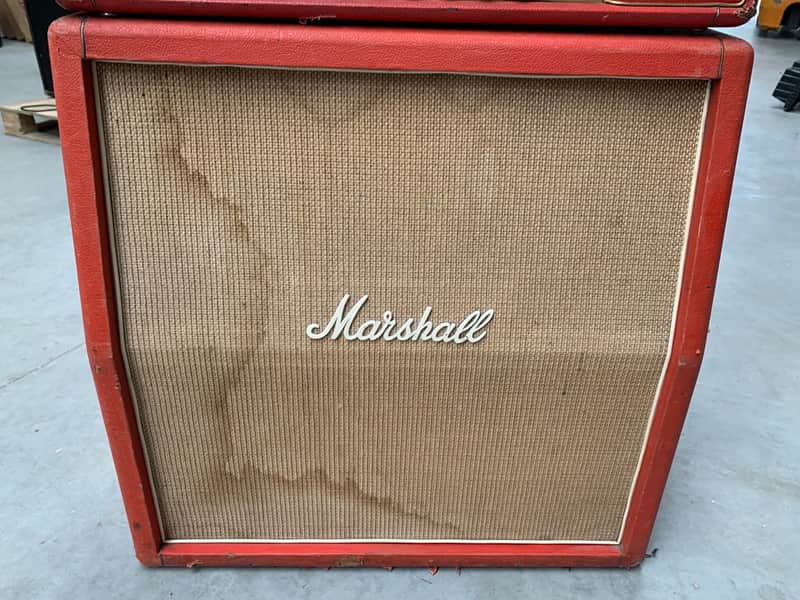 Marshall Red Cabinet 1970 Basketwave image 1