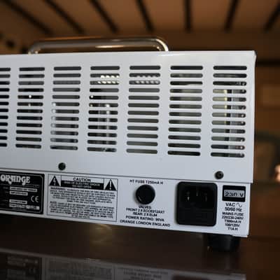 Orange TTHW15H Tiny Terror Hard-Wired Edition 15-Watt Guitar Amp Head 2009 - White image 4