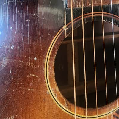 Gibson 1935 Roy Smeck Stage De Luxe Jumbo Flattop Acoustic Guitar Adirondak Top Converted Incredible Sounding Collectors Choice image 17