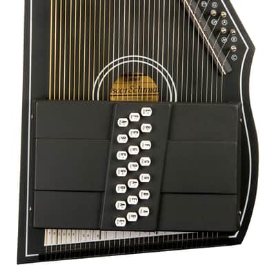 Oscar Schmidt OS73CE | 21-Chord Acoustic  / Electric Reissue Autoharp. New with Full Warranty! image 1