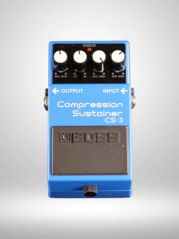 Boss CS-3 Compression Sustainer (Black Label) 1986 - 1992 - Blue image 1
