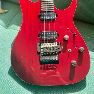 Ibanez Prestige RG2020X - Trans Red 2001 - Transparent Red image 2