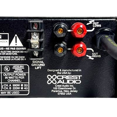 Crown Macro-Tech MA-36x12 2-Channel Amplifier with Amc card -03609 (One) THS image 8
