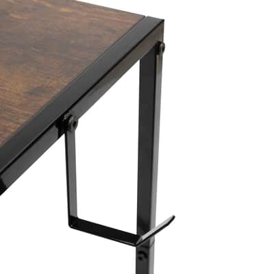 2-Tier Mobile Record & Media Storage Cart | Rolling Vinyl Rack for Music Rooms, Listening Spaces & Home Studios image 5