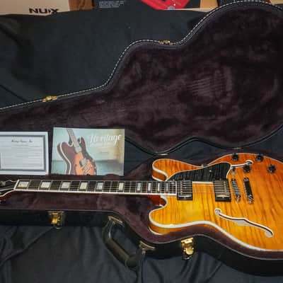Heritage Custom H-555 2009 - Golden Amber image 10