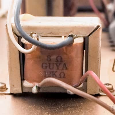 1960s Guyatone GA-930 Vintage Tube Amp Head w/ 6L6, Tokyo Sound Co, Japan image 12