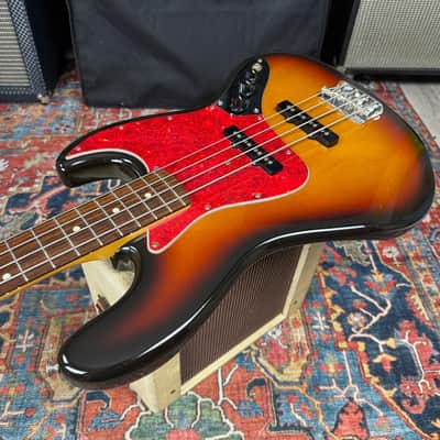 Fender Japan 62 Reissue Jazz Bass JB62 3 Tone Sunburst Fujigen Japan -1993-94 image 15