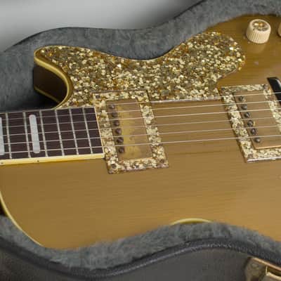 Premier Model 75 Solid Spanish Solid Body Electric Guitar (1954), black tolex hard shell case. image 15