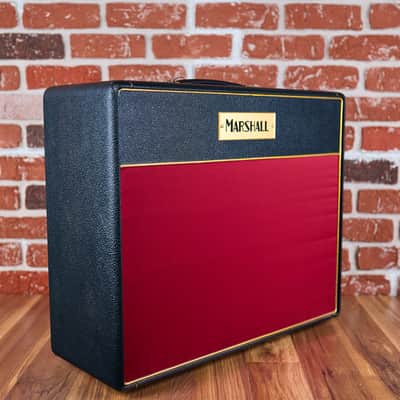Marshall 1974X "Final Curtain" Sweet Water Exclusive 2-Channel 18-Watt 1x12" Guitar Combo 2009 Black w/Red Grill Cloth image 2