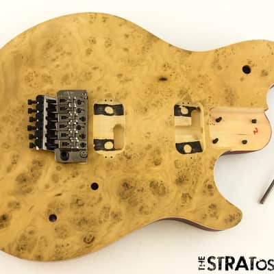 EVH Eddie Van Halen Wolfgang Standard BODY + HARDWARE Floyd Rose Route Burl image 1