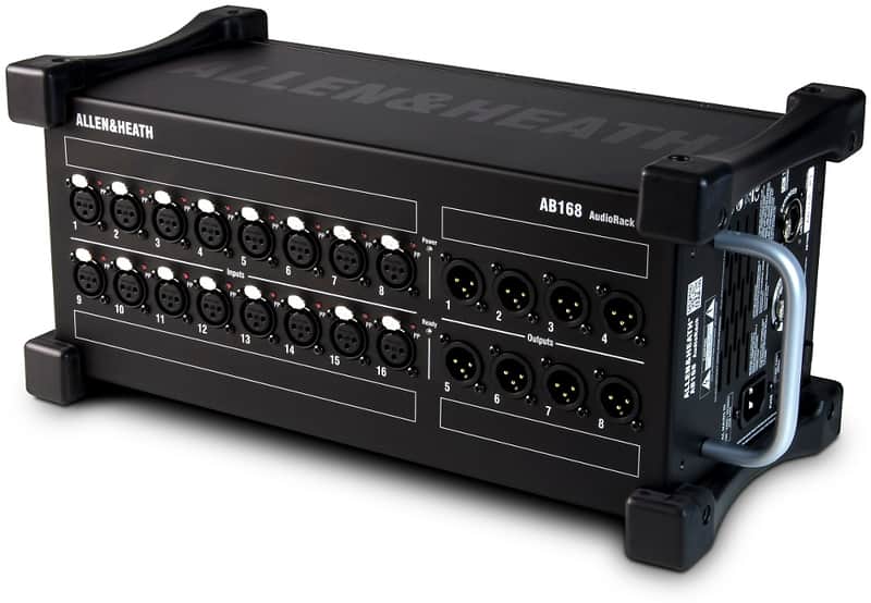Allen & Heath AB-168 16-Channel Portable AudioRack Stage Box | Reverb
