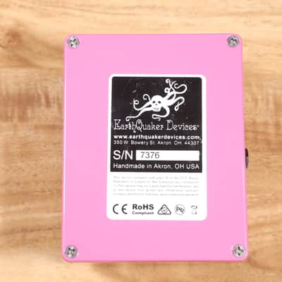 EarthQuaker Devices Astral Destiny Octal Octave Reverberation Odyssey 2021 - Present - Black on Pink image 8