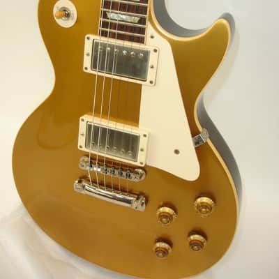 2007 Gibson LPR-7 Custom 1957 Les Paul Goldtop Darkback Reissue Electric Guitar, Double Gold, VOS w/ Case image 4