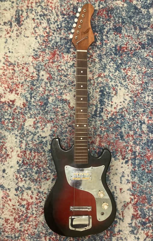 Teisco Kawai Ranger Vintage Solid Body Guitar 2282 1960's