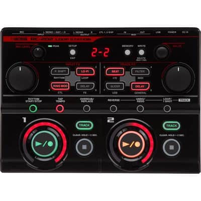 Boss RC-202 Loop Station Effects Pedal - Red image 2