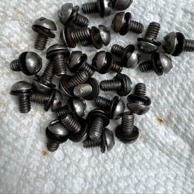 Ludwig Lot of 30 WFL Mounting Screws + Washers for Tom Bass Drum or Snare Lugs 50s 60s image 3