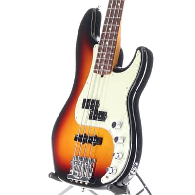 Fender American Ultra Precision Bass, Ultraburst, Professional Setup (RC4) (02979) image 4