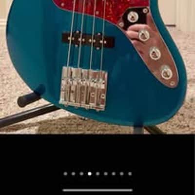 Suhr Custom Classic J Bass 2005 - Ocean Turquoise image 3