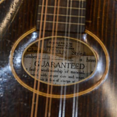 Gibson Style A Mandolin 1920 image 7