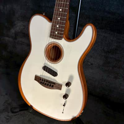 Fender Acoustasonic Player Telecaster 2022 Arctic White【2.13kg】 image 11