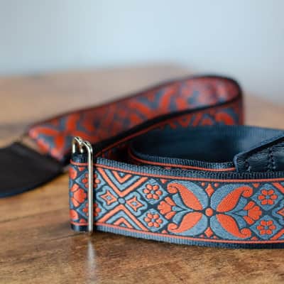 Souldier Classic Series Guitar Strap Madrid Orange image 2