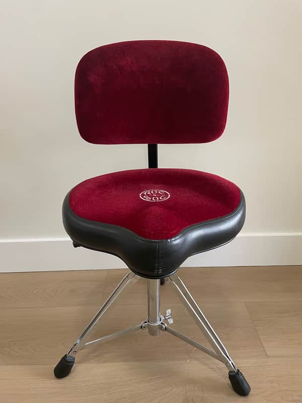 Roc N Soc Nitro Gas Drum Throne with Original Saddle and Backrest NR-O-R 2010 - Red