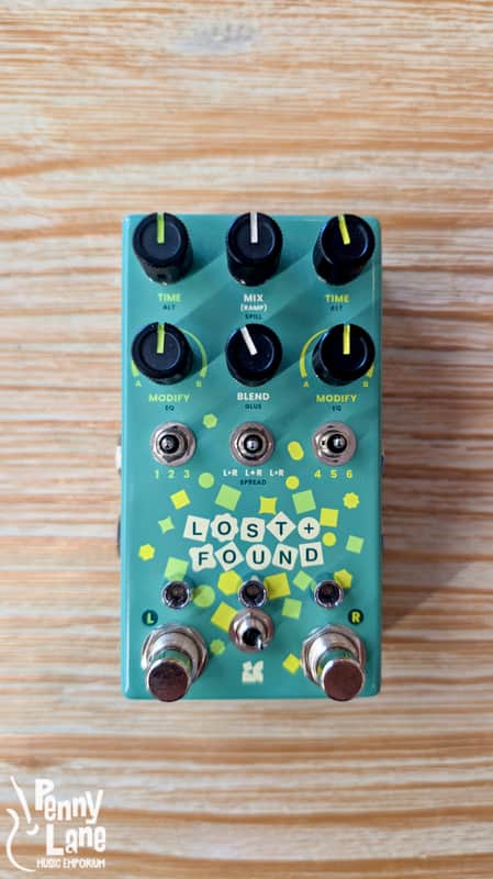 Chase Bliss Audio Lost + Found multi effect pedal Green - 2024 image 1