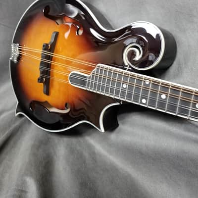 Epiphone "Inspired By Gibson Custom" F-5G Mandolin Cremona Sunburst image 2