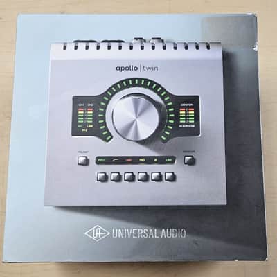 Universal Audio Apollo Twin DUO Thunderbolt Audio Interface 2010s - Silver image 1