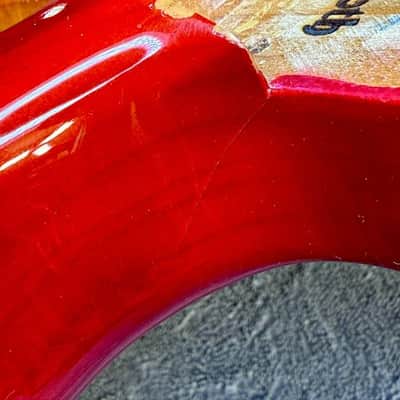 Warmoth Swamp Ash Strat Body Sienna Burst image 11
