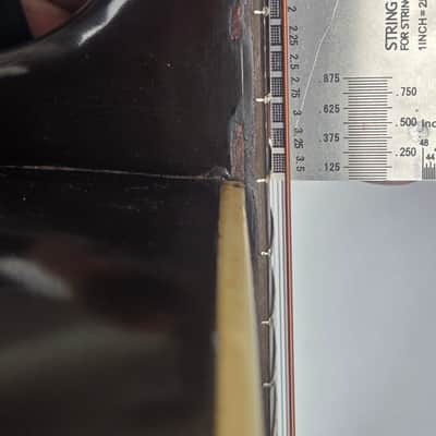 Silvertone Harmony 621 1965 - X-brace Conversion, Neck Reset, Bone Nut & Saddle, Seymour Duncan Maverick Soundhole Pickup image 8