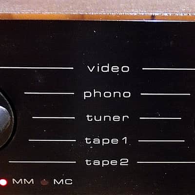 Audiolab 8000C Pre-Amplifier & 8000P Power Amp 1990s - Black image 4