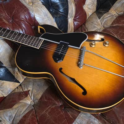 Gibson ES-225T 1956 ARTIST OWNED by JETHRO TULL Studio Thinline Jazz Rock Guitar Brazillian Rosewood, P-90 Florentine Archtop Hollowbody 225 175 image 13
