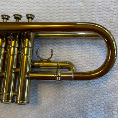 Selmer Paris Trumpet B700 1977 - Rose Brass, yellow Brass, nickel silver image 9