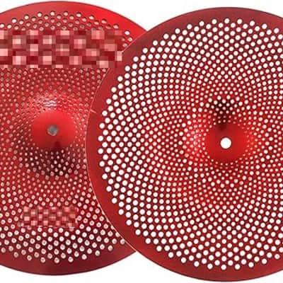 Low Volume Cymbal Pack - 14" Hi Hat, 16" & 18" Crashes, 20" Ride, 5-Piece Set with Free Cymbal Bag & Practice Mute image 2