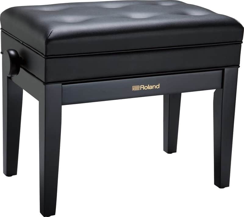 Roland Rpb400bk Piano Bench - Satin Black image 1