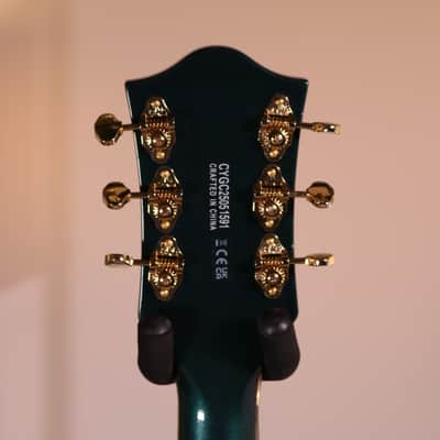 Gretsch Synchromatic Nashville Hollow Body - Ebony Fingerboard, Cadillac Green image 14