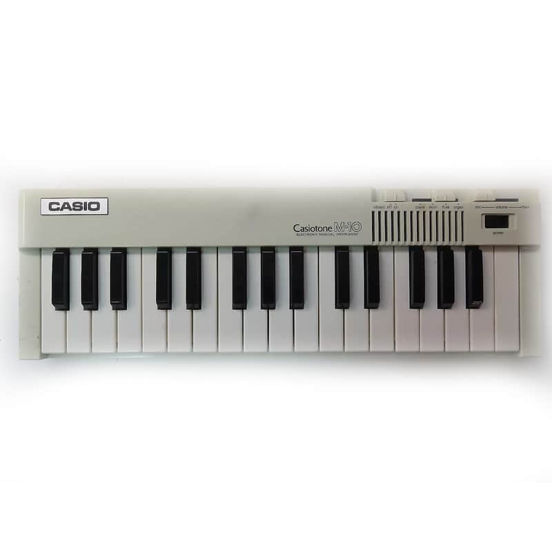 Casio M-10 Casiotone 32-Key Mini Synthesizer image 1